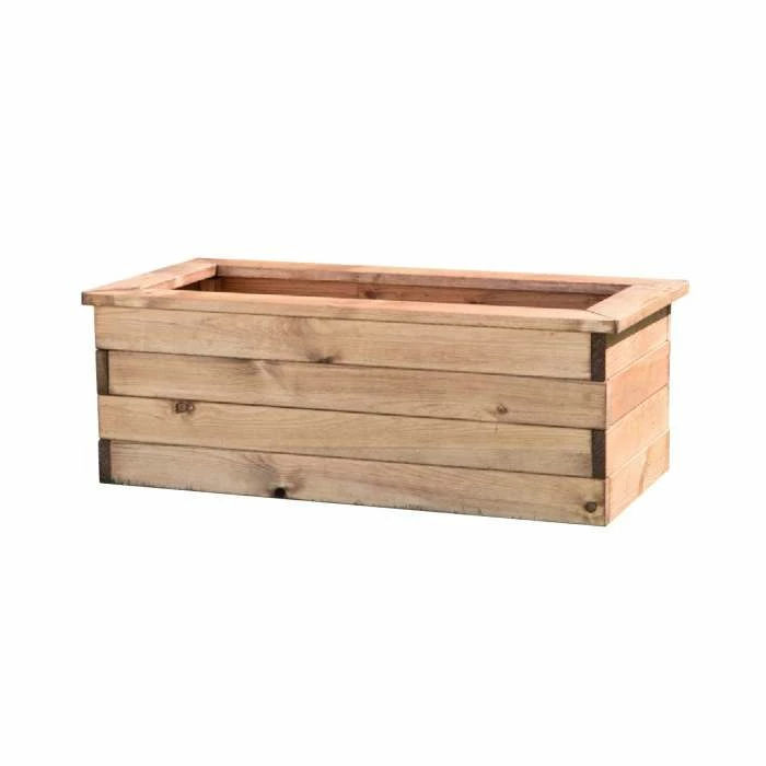 82cm Redwood Trough Planter by Charles Taylor 1 82cm Redwood Trough Planter by Charles Taylor