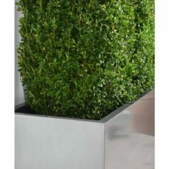 100cm Zinc Galvanised Silver Trough Planter - By Primrose™ -Outdoor PLANTERS Shop PP0003XL add image 2 6677