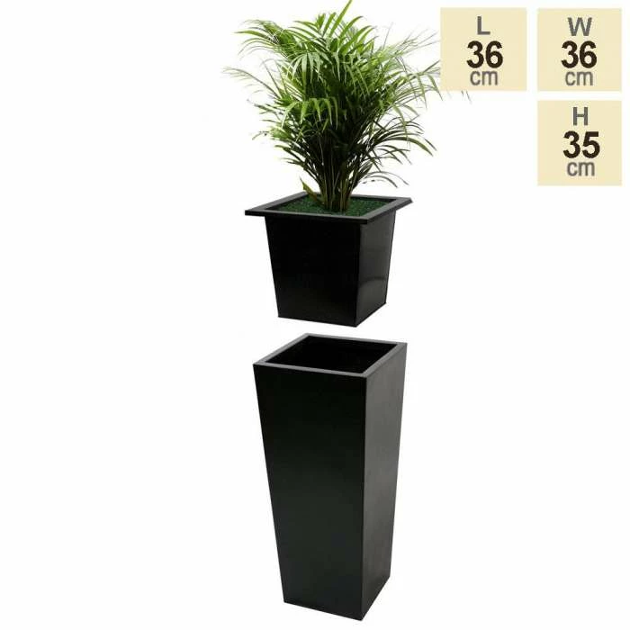 36cm Flared Square Planter Insert - By Primrose™ 3 36cm Flared Square Planter Insert - By Primrose™ - Image 3