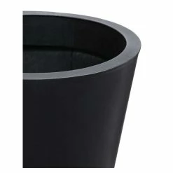 H56cm Zinc Galvanised Black Cone Planter - By Primrose™ 11 H56cm Zinc Galvanised Black Cone Planter - By Primrose™ -Outdoor PLANTERS Shop PP0009L add image 4 9e35