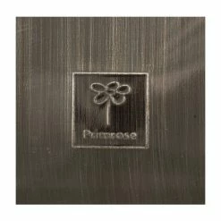 40cm Zinc Galvanised Mocha Brown Cube Planter - By Primrose™ -Outdoor PLANTERS Shop PP0041L add image 1 2f4d