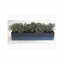 90cm Fibreglass Window Box Planter in blue