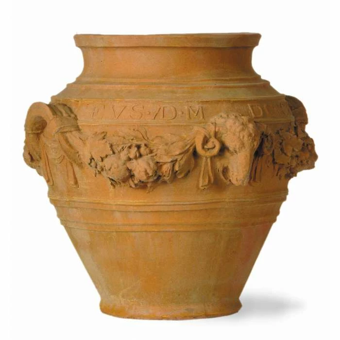 Rams Head Planter - H58cm x D64cm 1 Rams Head Planter - H58cm x D64cm