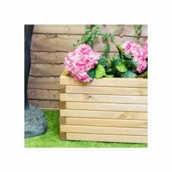 70cm Pine Raised Trough Planter -Outdoor PLANTERS Shop PP0383 add image 4 c979