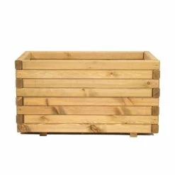 70cm Pine Raised Trough Planter -Outdoor PLANTERS Shop PP0383 add image 6 7bdb