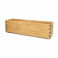 1.4m Pine Raised Trough Planter -Outdoor PLANTERS Shop PP0384 add image 4 d0d5