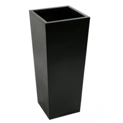 90cm x 40cm Tall Flared Square Fibreglass Planter in Matt Black - By Primrose™ 11 90cm x 40cm Tall Flared Square Fibreglass Planter in Matt Black - By Primrose™ -Outdoor PLANTERS Shop PP0405M main image 889f