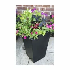 120cm x 43cm Tall Flared Square Fibreglass Planter in Matt Black - By Primrose™ 8 120cm x 43cm Tall Flared Square Fibreglass Planter in Matt Black - By Primrose™ -Outdoor PLANTERS Shop PP0405XL add image 2 2d7a