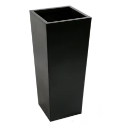120cm x 43cm Tall Flared Square Fibreglass Planter in Matt Black - By Primrose™ 11 120cm x 43cm Tall Flared Square Fibreglass Planter in Matt Black - By Primrose™ -Outdoor PLANTERS Shop PP0405XL main image c7d5