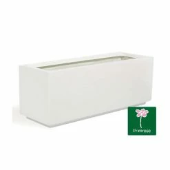 L1.2m Fibreglass Trough Gloss Planter - By Primrose™