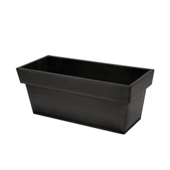 80cm Zinc Edge Pewter Trough Planter - By Primrose™ 7 80cm Zinc Edge Pewter Trough Planter - By Primrose™ -Outdoor PLANTERS Shop PP0442L feed image 063c