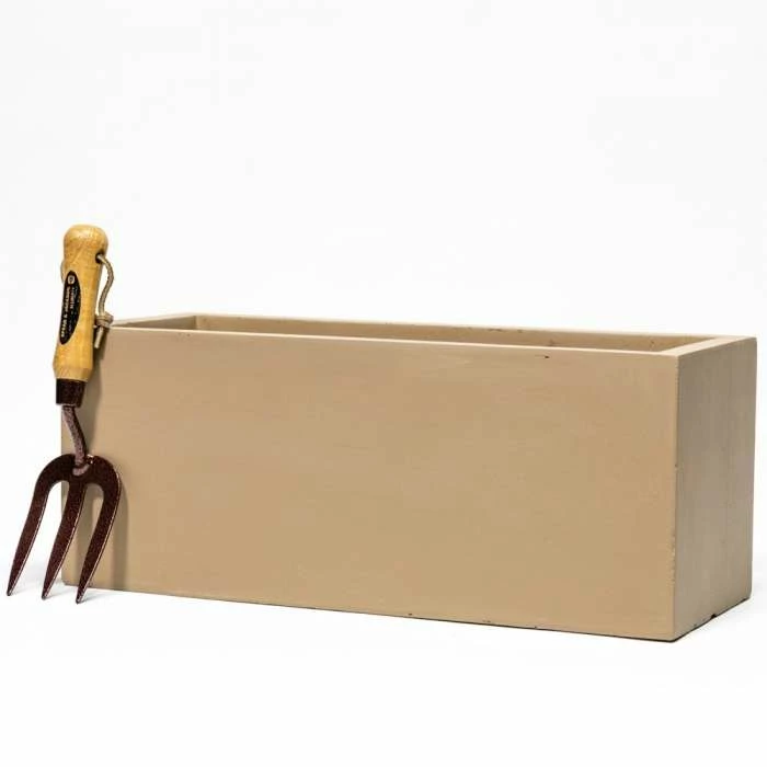 50cm Fibrecotta Small Sand Trough Planter 1 50cm Fibrecotta Small Sand Trough Planter