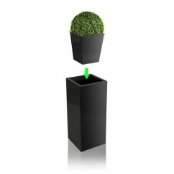 36cm Tall Cube Planter Insert - By Primrose™ 7 36cm Tall Cube Planter Insert - By Primrose™ -Outdoor PLANTERS Shop PP0500LINSERT add image 1 9ee3
