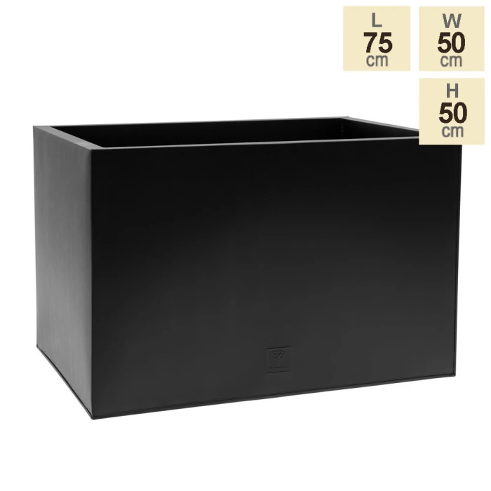 75cm Zinc Galvanised Black Trough 7 75cm Zinc Galvanised Black Trough - Image 7