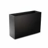 95cm Zinc Tall Trough Planter with Insert - By Primrose™