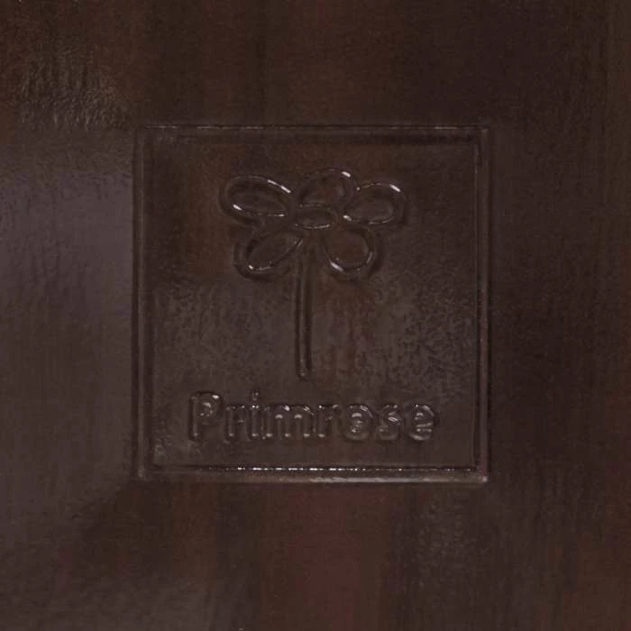 H80cm Mocha Brown Zinc Tall Flared Square Planter - By Primrose™ 2 H80cm Mocha Brown Zinc Tall Flared Square Planter - By Primrose™ - Image 2