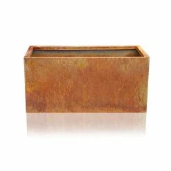 100cm Deep Corten Steel Trough Planter -Outdoor PLANTERS Shop PP2026L add image 2 9b8c
