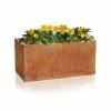 100cm Deep Corten Steel Trough Planter