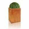 H60cm Tall Corten Steel Planter