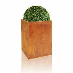 H60cm Tall Corten Steel Planter