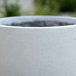 Egg Shape 50cm Handmade Fiberstone Planter in White - Exclusive to Primrose 6 Egg Shape 50cm Handmade Fiberstone Planter in White - Exclusive to Primrose -Outdoor PLANTERS Shop PP20WHTL 3 5f54