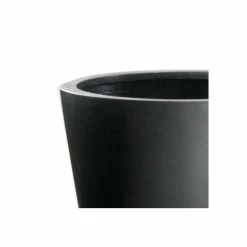 54cm Black Calgary Polystone Tall Planter -Outdoor PLANTERS Shop PP2354M add image 1 0c9c