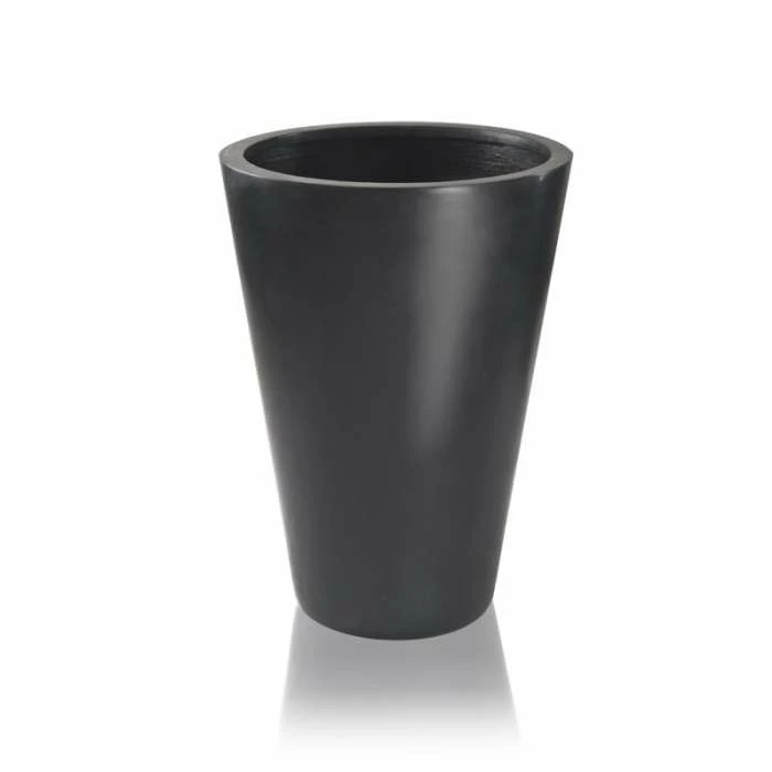 89cm Polystone Calgary Grey Tall Planter 3 89cm Polystone Calgary Grey Tall Planter - Image 3
