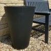 89cm Polystone Calgary Grey Tall Planter