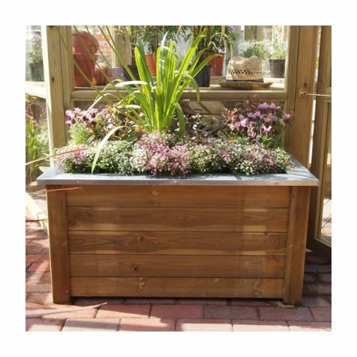 Wooden Cambridge Planter 100cm x 50cm 2 Wooden Cambridge Planter 100cm x 50cm - Image 2
