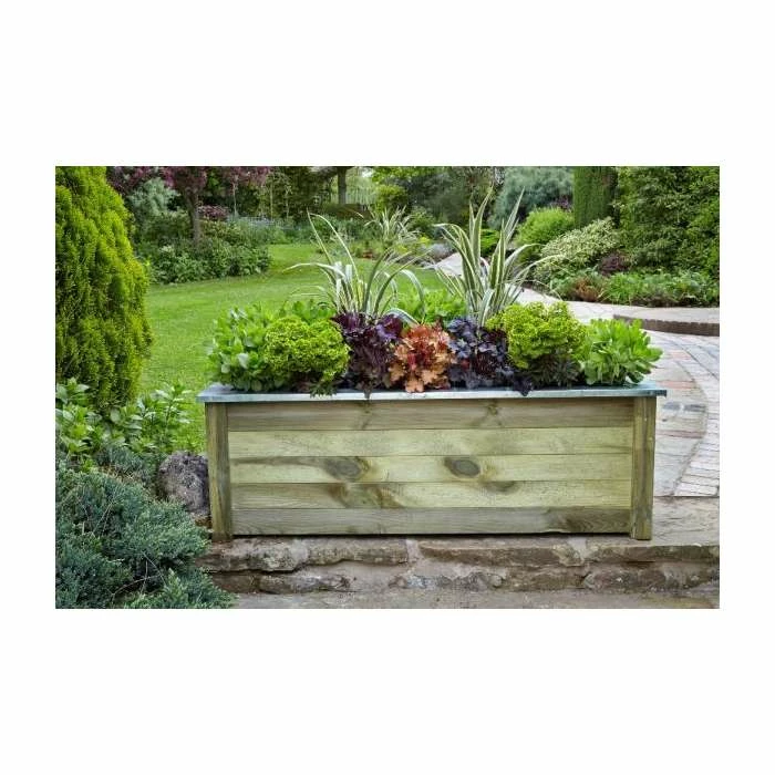 Wooden Cambridge Planter 150cm x 50cm 2 Wooden Cambridge Planter 150cm x 50cm - Image 2