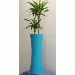 The New Fibreglass 'Salt' Tall Planter 79cm