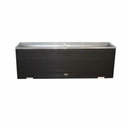 108cm x 43cm Polyrattan Trough planter