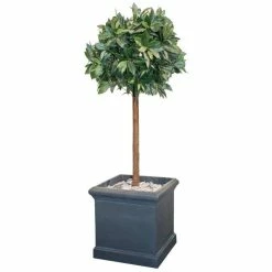 H27cm Blenheim Lead Effect Cube Pot - By Terra Pot™ -Outdoor PLANTERS Shop PP3013 add image 1 7b87