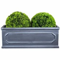 61cm Kensington Lead Effect Framed Trough Planter -Outdoor PLANTERS Shop PP3022 add image 1 9b95