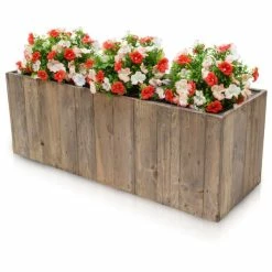 93.5cm Fitzgerald Wooden 3-Part Trough -Outdoor PLANTERS Shop PP3951 add image 2 d5df