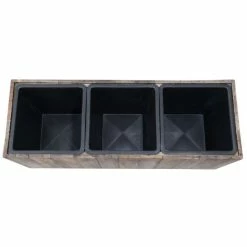 93.5cm Fitzgerald Wooden 3-Part Trough -Outdoor PLANTERS Shop PP3951 add image 3 d64f