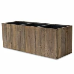 93.5cm Fitzgerald Wooden 3-Part Trough -Outdoor PLANTERS Shop PP3951 feed image d0ab