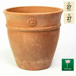 D27cm Round Terracotta Pot