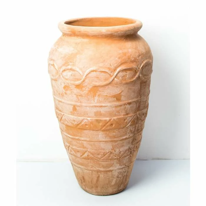 H76cm Terracotta Tall Vase Planter 1 H76cm Terracotta Tall Vase Planter