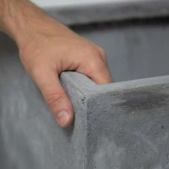 40cm Fibrecotta Cement Large Cube Planter 10 40cm Fibrecotta Cement Large Cube Planter -Outdoor PLANTERS Shop PP4041L add image 4 cfc4