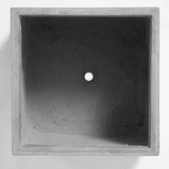 30cm Fibrecotta Medium Cement Cube Pot -Outdoor PLANTERS Shop PP4041M add image 5 cc81