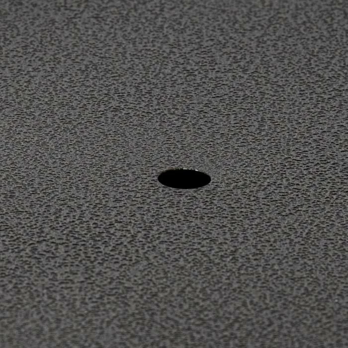 60cm Cube Zinc Silver & Black Textured Dipped Galvanised Planter 3 60cm Cube Zinc Silver & Black Textured Dipped Galvanised Planter - Image 3