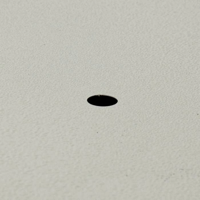 90cm Flared Square Zinc Ivory Textured Dipped Galvanised Planter 3 90cm Flared Square Zinc Ivory Textured Dipped Galvanised Planter - Image 3