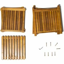 40cm Cube Hardwood Planter -Outdoor PLANTERS Shop PP40783 add image 4 c4b1