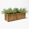 109cm Trough Hardwood Planter