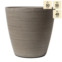 50cm Cone Patterned Planter 9 50cm Cone Patterned Planter -Outdoor PLANTERS Shop PP40833 main image 380c