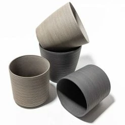 43cm Cylinder Patterned Ginger Root Planter -Outdoor PLANTERS Shop PP40837 add image 3 38c8