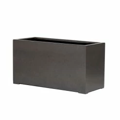 100cm Grey Gloss Polystone Trough Planter 6 100cm Grey Gloss Polystone Trough Planter -Outdoor PLANTERS Shop PP40967 add image 1 7d6c