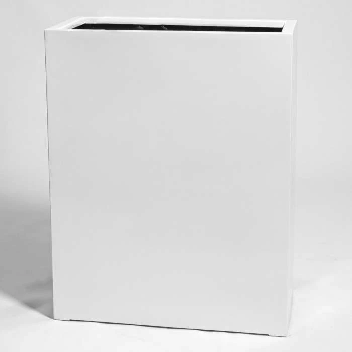 100cm White Gloss Polystone High Trough Planter 3 100cm White Gloss Polystone High Trough Planter - Image 3