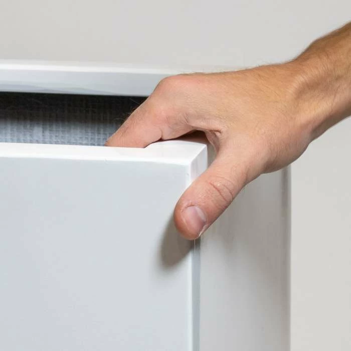 100cm White Gloss Polystone High Trough Planter 2 100cm White Gloss Polystone High Trough Planter - Image 2